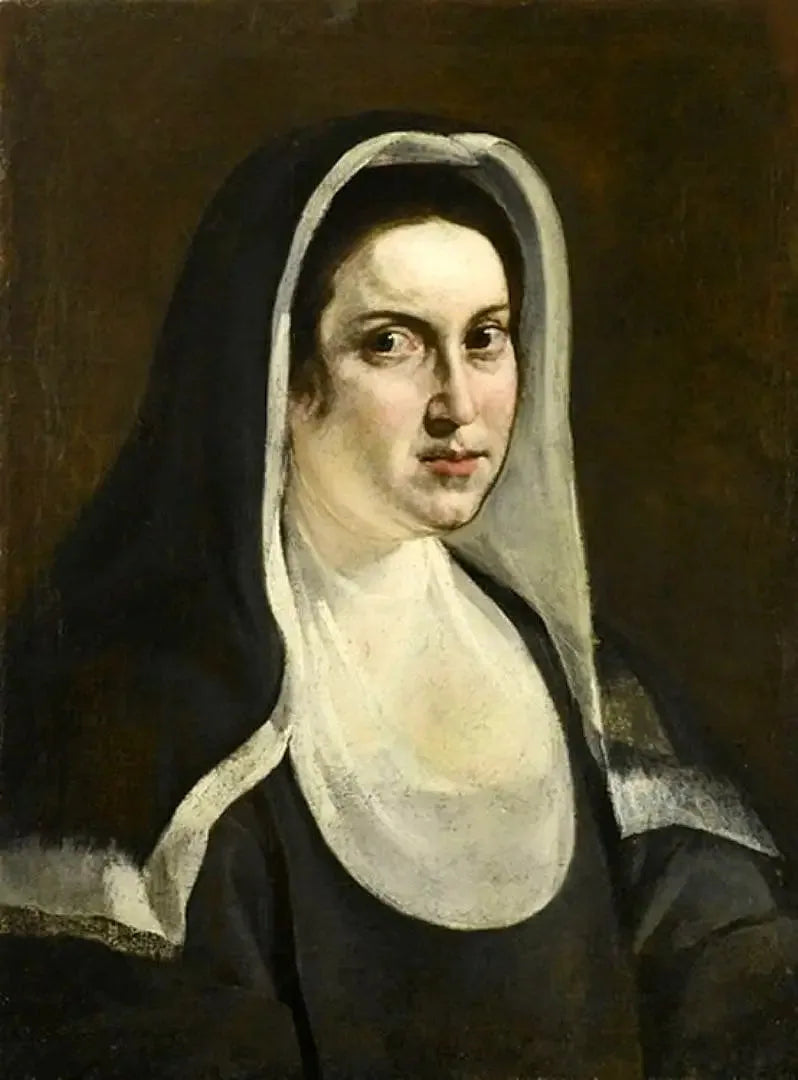 Nunnan muotokuva - Artemisia Gentileschi