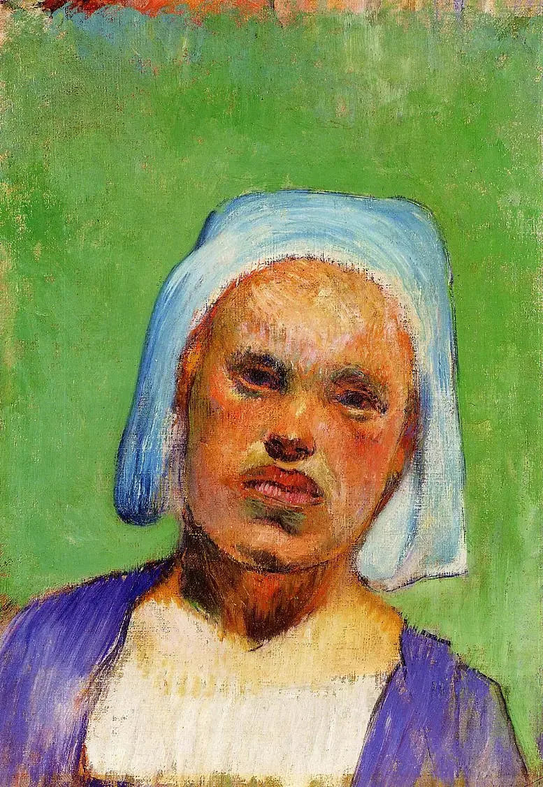 Pont-avenilaisen muotokuva, ehkä Marie Louarn - Paul Gauguin