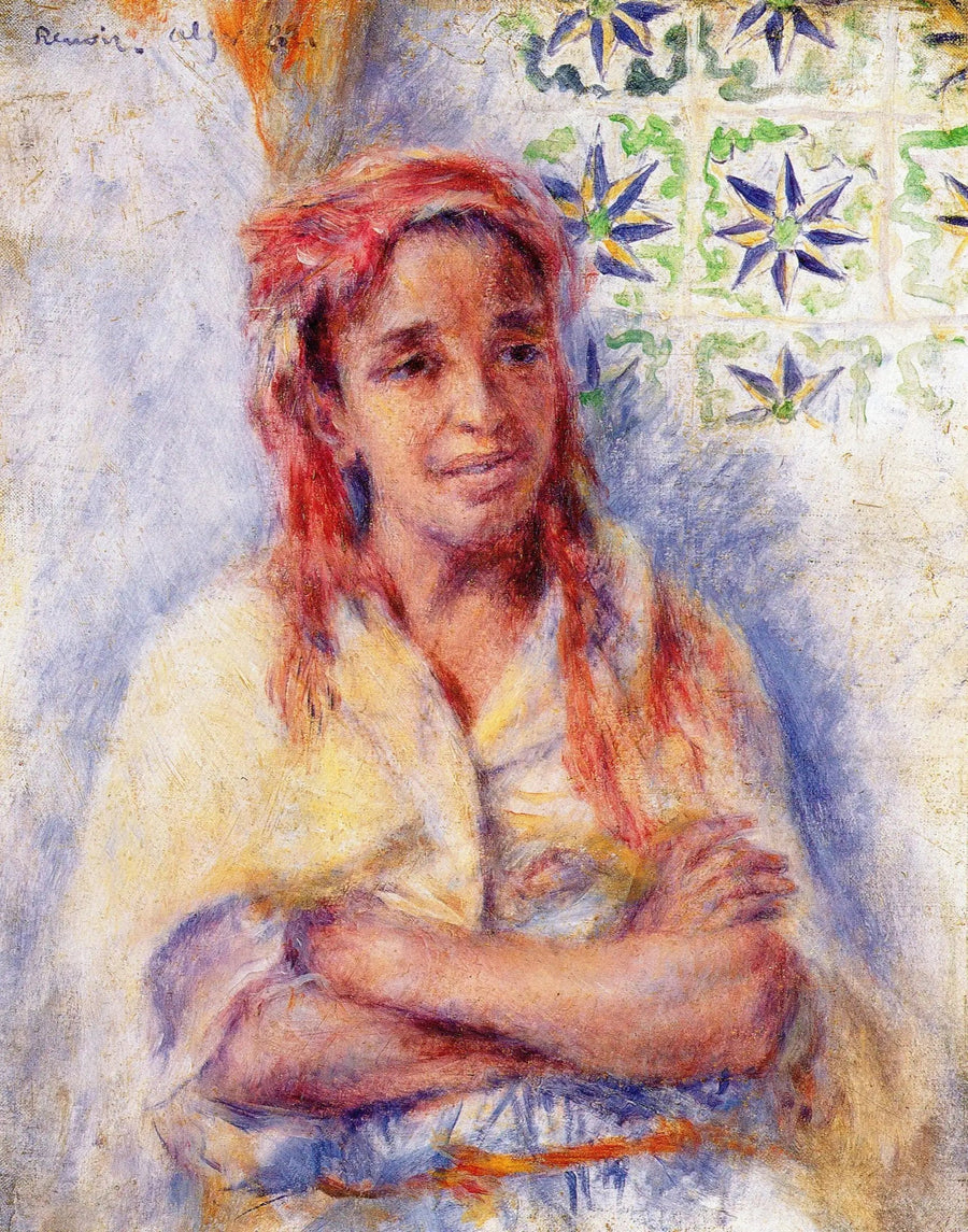Vanhan arabinaisen muotokuva - Pierre-Auguste Renoir