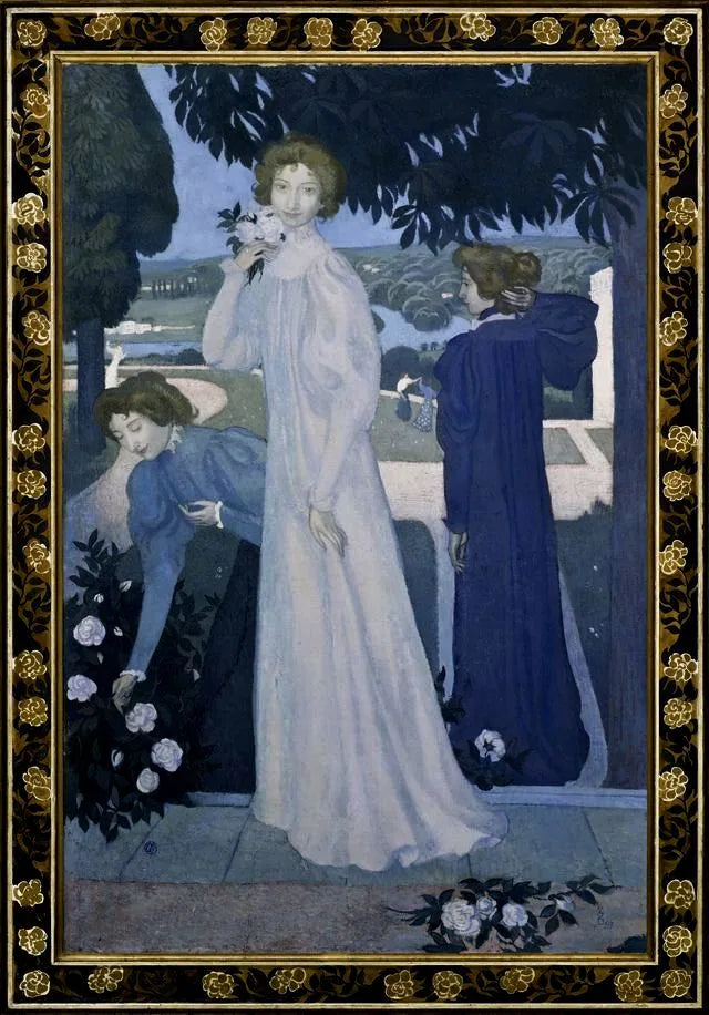 Yvonne Lerolle -muotokuva kolmessa näkökulmassa - Maurice Denis