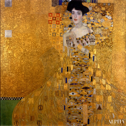 Portrait d'Adele Bloch-Bauer I - Gustav Klimt - Reproductions de tableaux et peintures haut de gamme