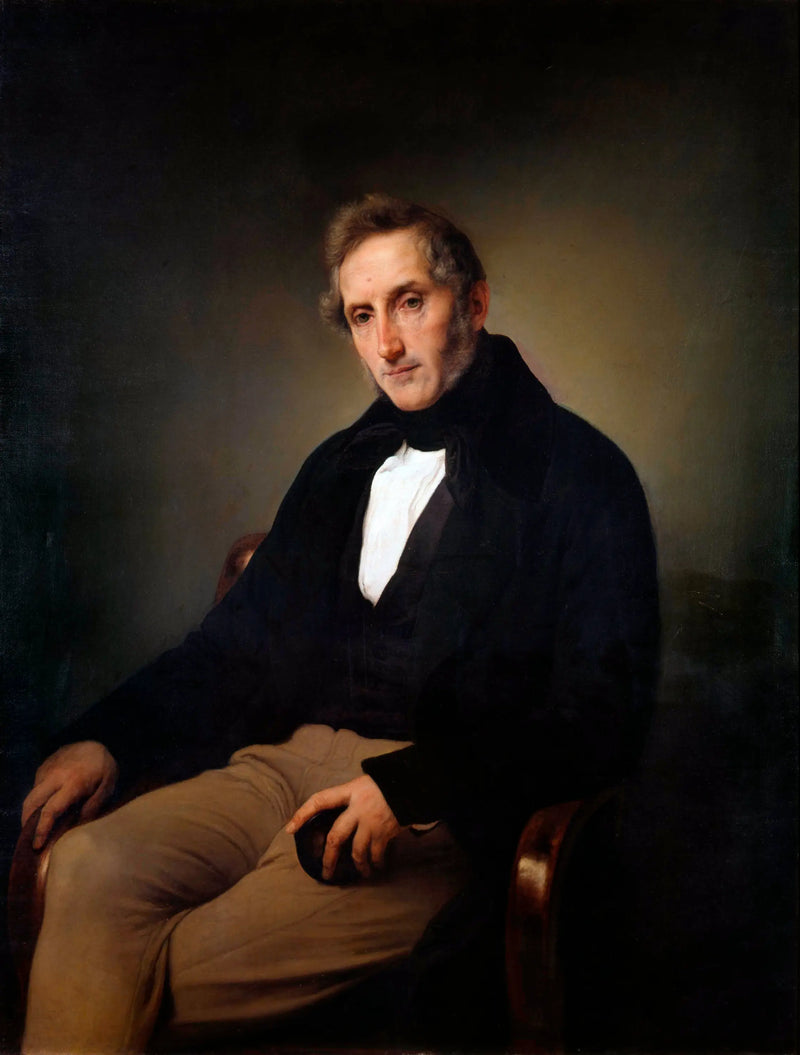 Alessandro Manzonin muotokuva - Francesco Hayez