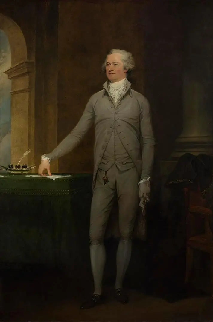 Alexander Hamiltonin muotokuva - John Trumbull
