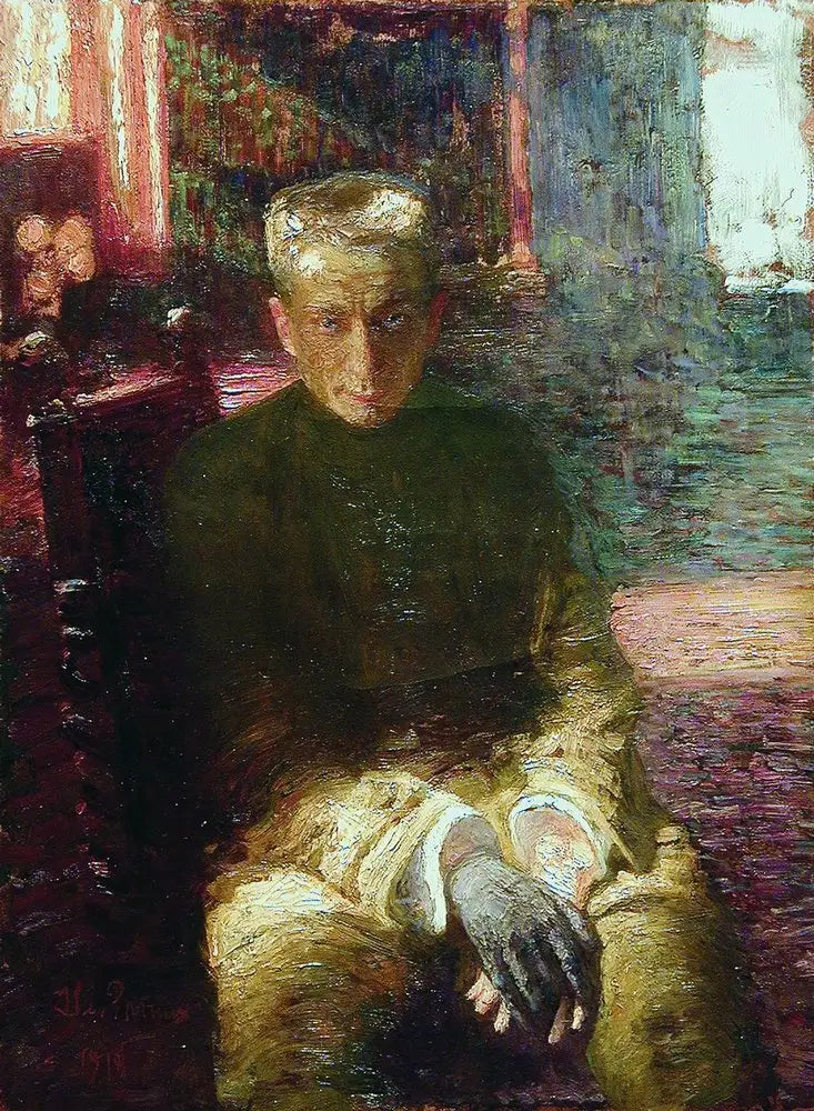 Alexandre Kerenskiin muotokuva - Ilya Repin
