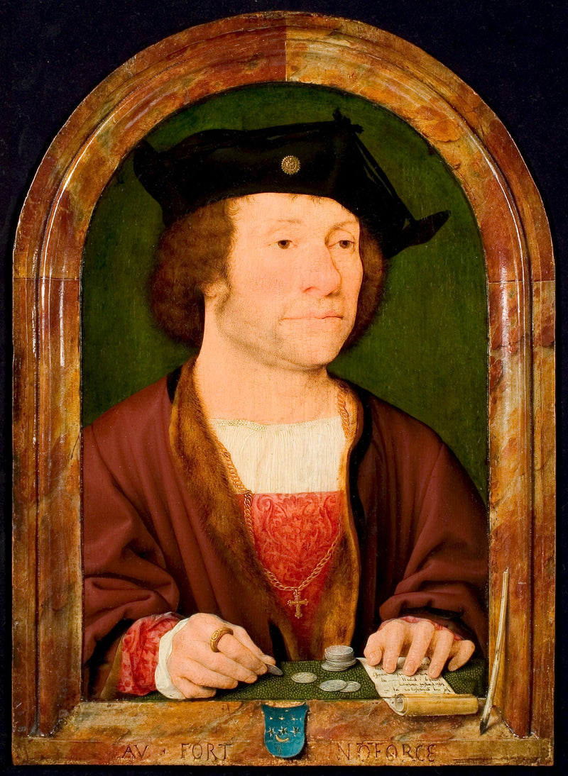 Antheunis van Hilten - Joos van Cleve - Muotokuva
