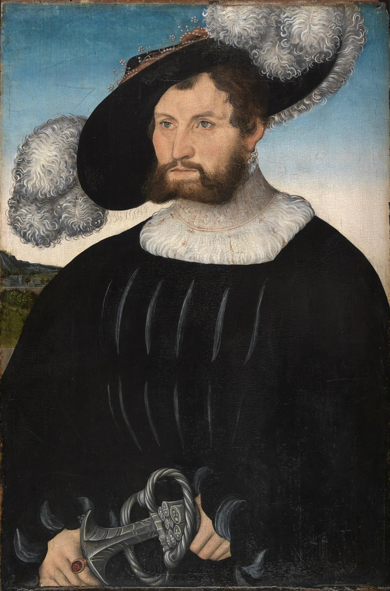 A. de Rechenbergin muotokuva - Lucas Cranach vanhempi