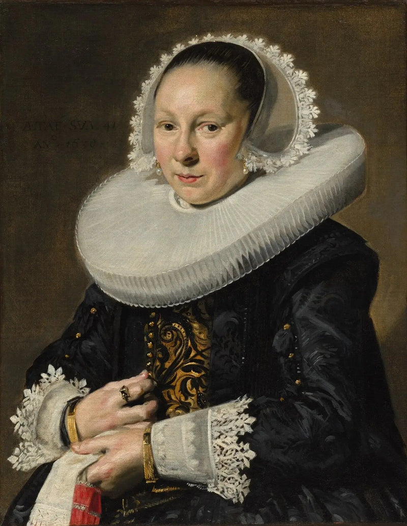 Aeltje Dircksdr. Pater (1597-1678) - Frans Halsin muotokuva