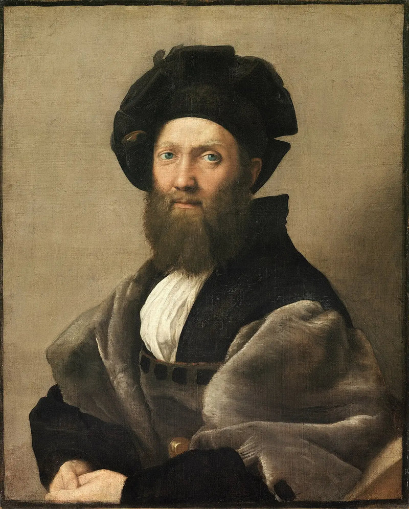 Baldassare Castiglione - Raphaël Sanzio muotokuva