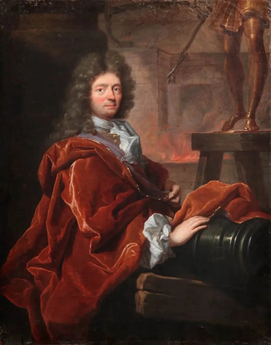 Balthasar Kellerin muotokuva, valaja - Hyacinthe Rigaud