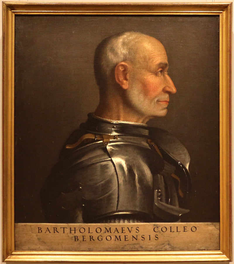 Bartolomeo Colleonin muotokuva - Giovanni Battista Moroni