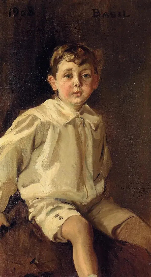 Basil Mundyn muotokuva - Joaquín Sorolla