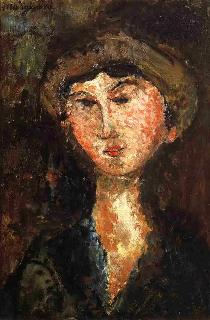 Beatrice Hastingsin muotokuva - Amedeo Modigliani
