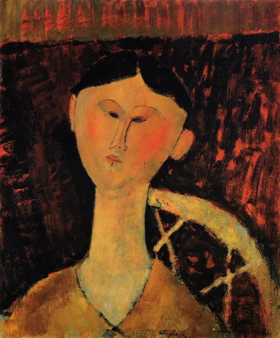 Beatrice Hastingsin muotokuva - Amedeo Modigliani
