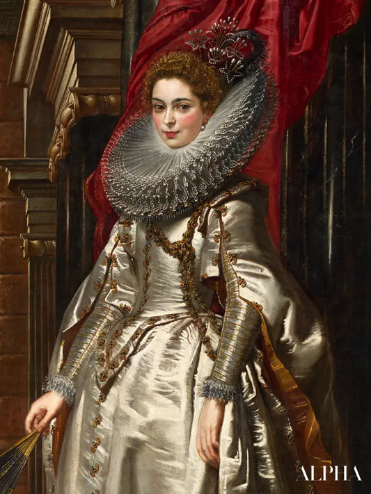 Portrait de Brigida Spinola Doria - Peter Paul Rubens - Reproductions de tableaux et peintures haut de gamme