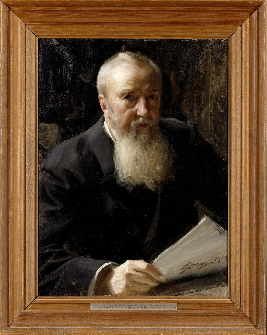 Carl Fredrik Liljevalchin muotokuva - Anders Zorn