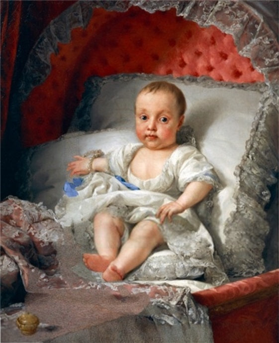 Carlota Joaquina Espanjan muotokuva (1775-1830) - Anton Raphael Mengs