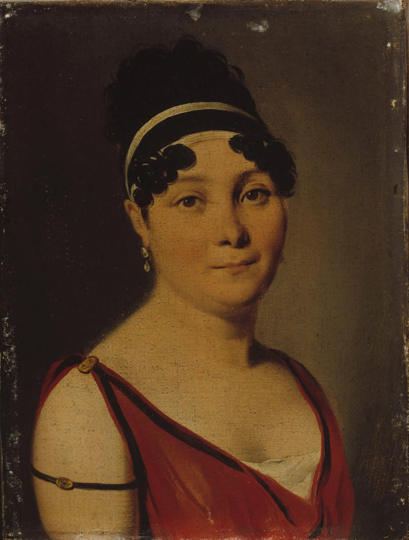 Caroline Branchun muotokuva (1780-1850), laulaja - Louis-Léopold Boilly