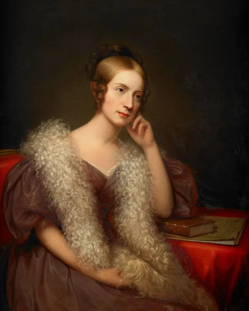 Caroline Louisa Pratt Bartlettin muotokuva - Rembrandt Peale