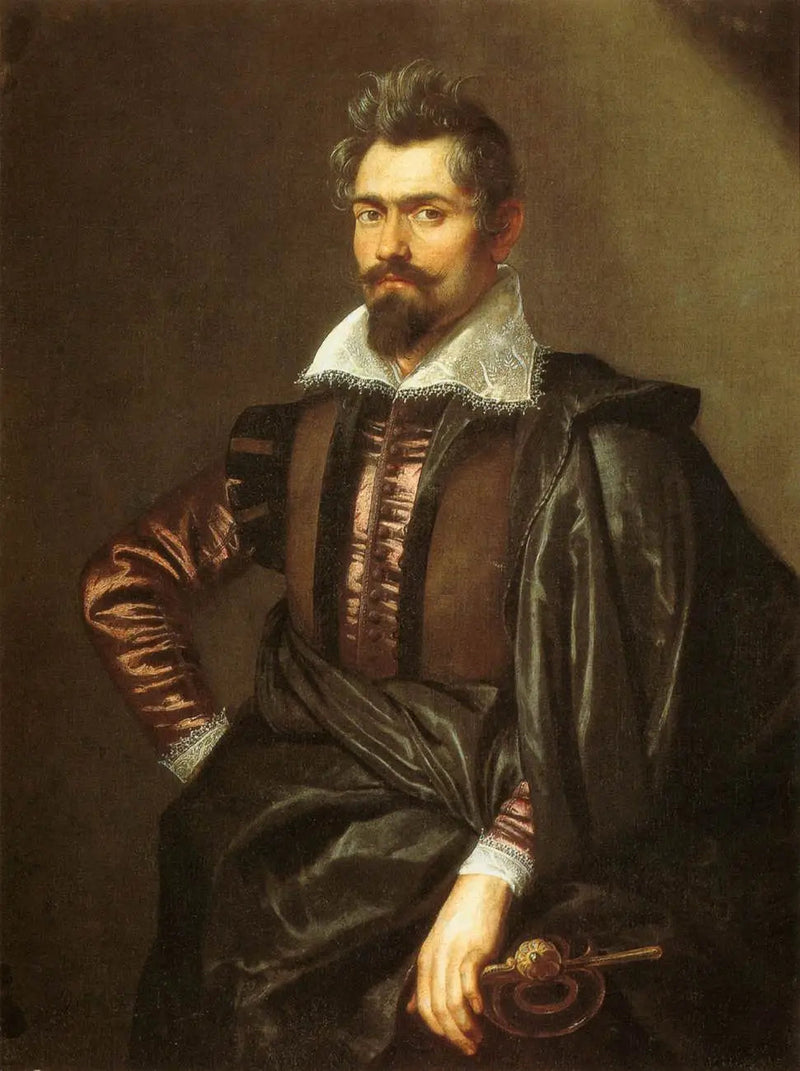 Caspar Schoppen muotokuva (1576-1649) - Peter Paul Rubens