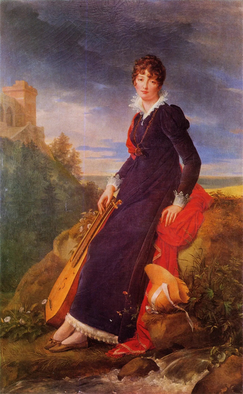 Catherine Starzeńska - François Gérard muotokuva