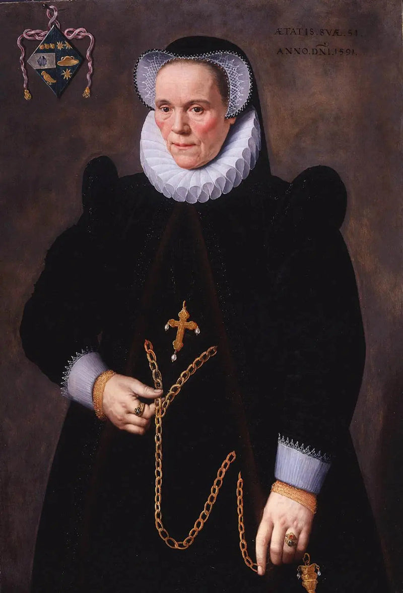 Catherine van Damme - vaimo François de Grooten - Frans Pourbus nuorempi