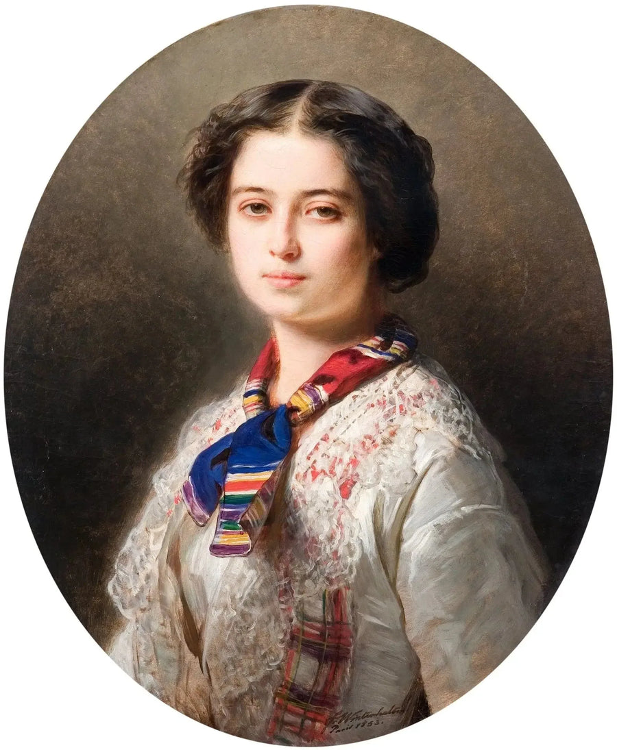 Cecylii Lubomirskiej z Zamoyskich (1831-1904) - Franz Xaver Winterhalter