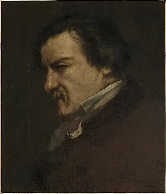Champfleury-porträt - Gustave Courbet