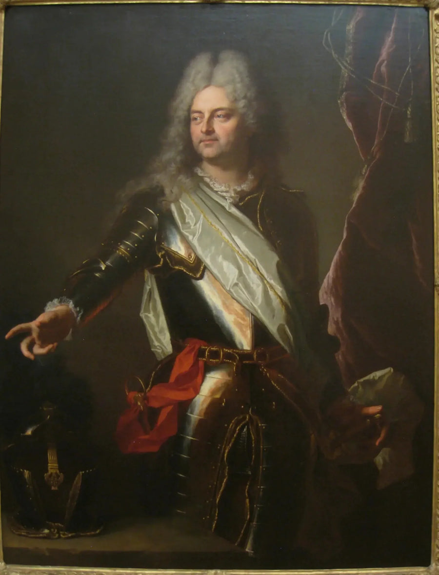 Charles-Auguste d'Allonville, Louville'n markiisi - Hyacinthe Rigaud