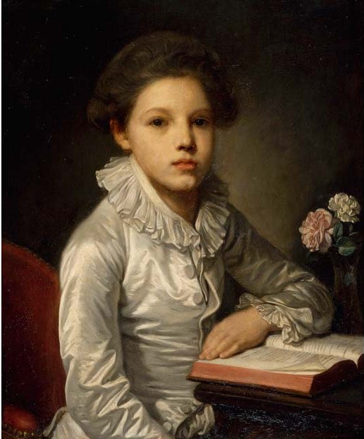 Charles-Étienne de Bourgevin de Vialartin, Saint-Morysin kreivi, lapsi - Jean-Baptiste Greuze