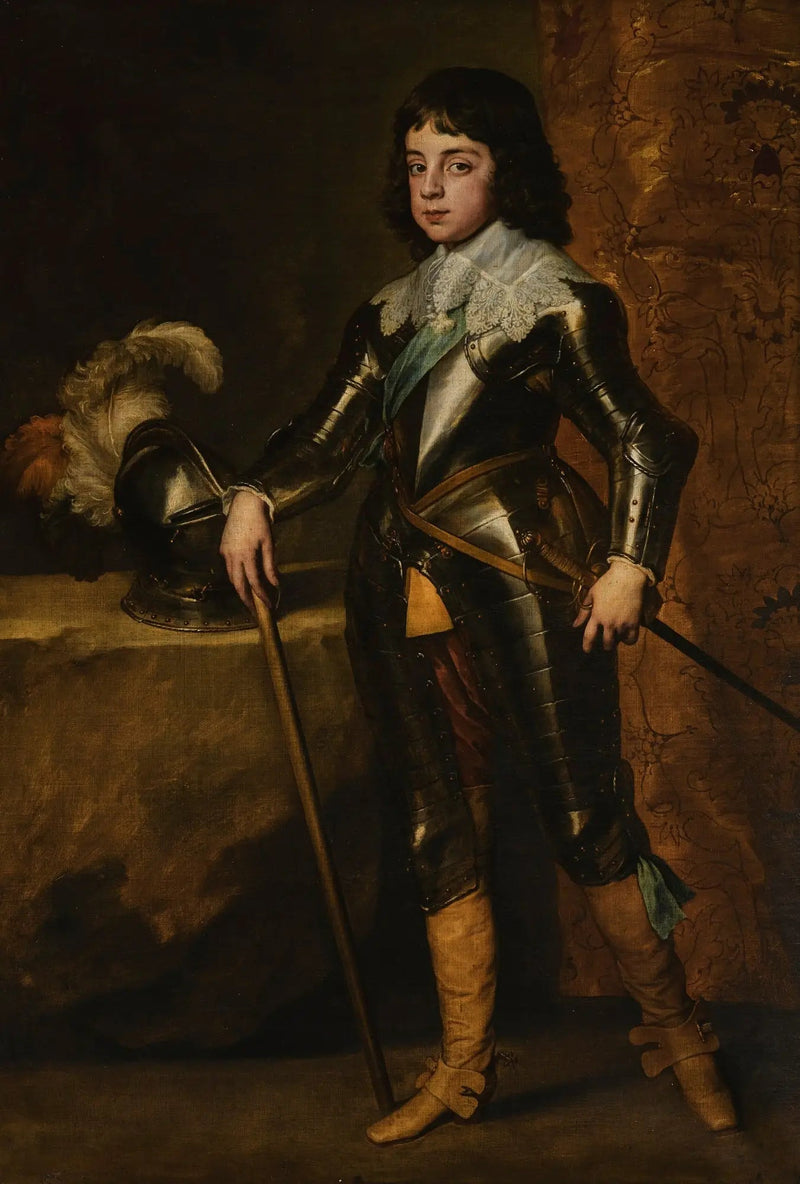 Kaarle II:n muotokuva Walesin prinssinä - Antoine van Dyck