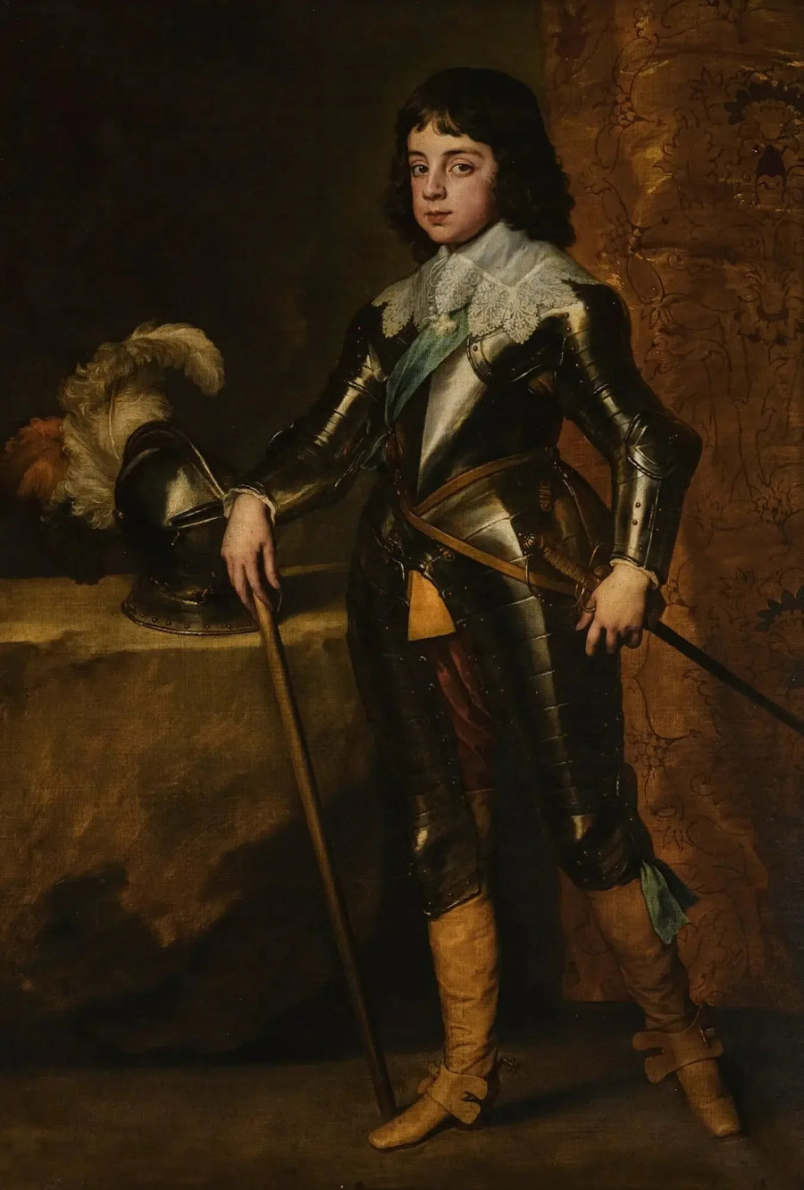Kaarle II:n muotokuva Walesin prinssinä - Antoine van Dyck