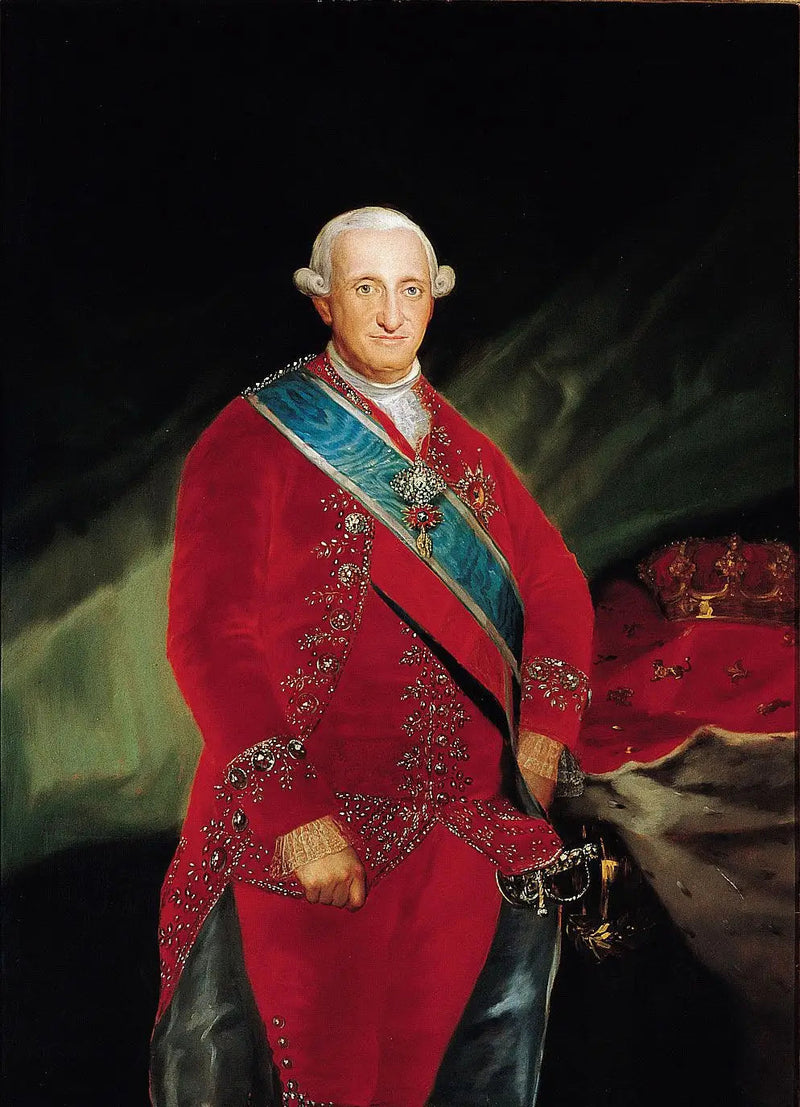 Espanjan Charles IV:n muotokuva - Francisco de Goya
