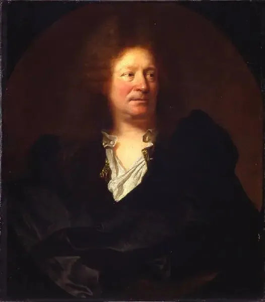 Charles de La Fosse (1636-1716) - Hyacinthe Rigaud - Muotokuva