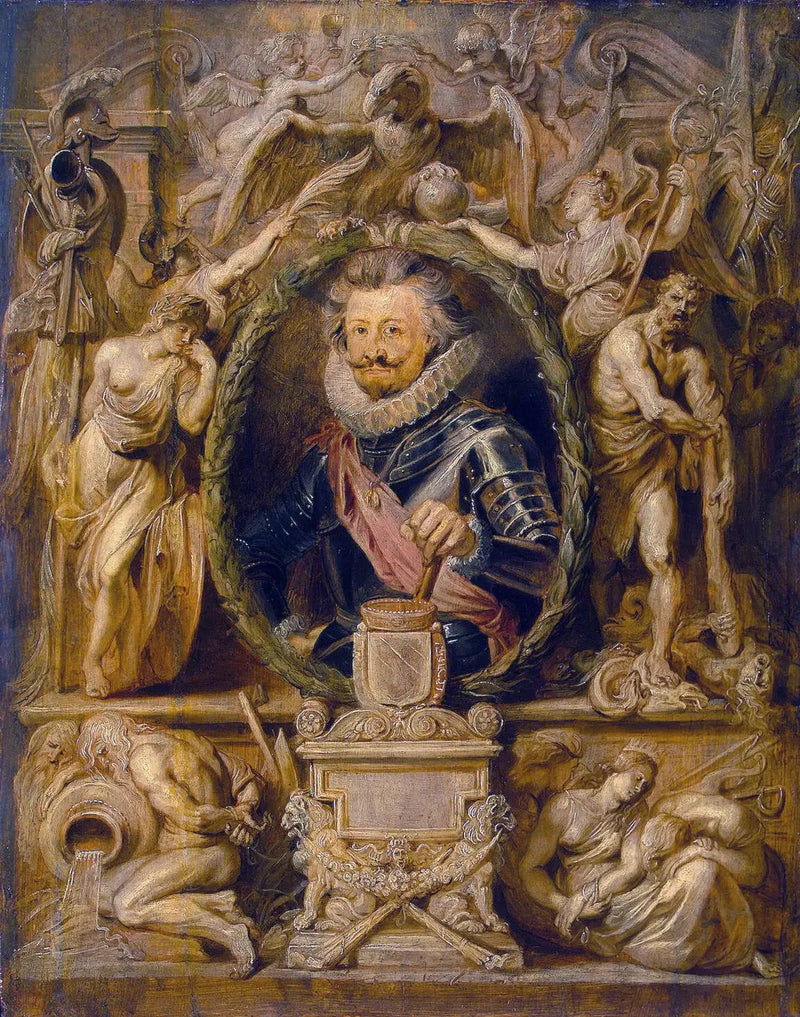Charles de Longuevalin muotokuva - Peter Paul Rubens