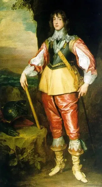 Kaarle Ludvig, Palatiininvaalin (1617-1680), maanpaossa - Antoine van Dyck