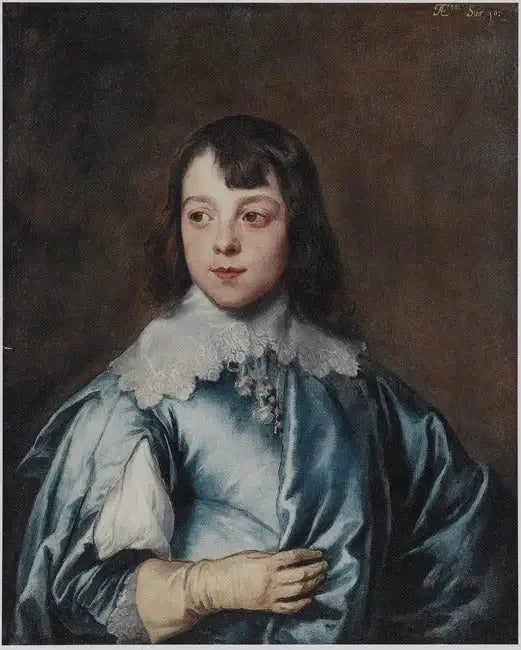 Charles Stanley, Lord Strange, 8. herttuakunnan Derby (1628-1672) kymmenvuotiaana - Antoine van Dyck
