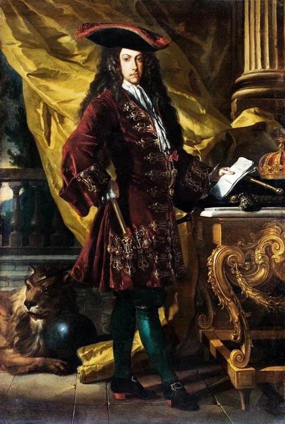 Kaarle VI:n muotokuva, Pyhän Saksan keisarina (1685-1740) - Francesco Solimena