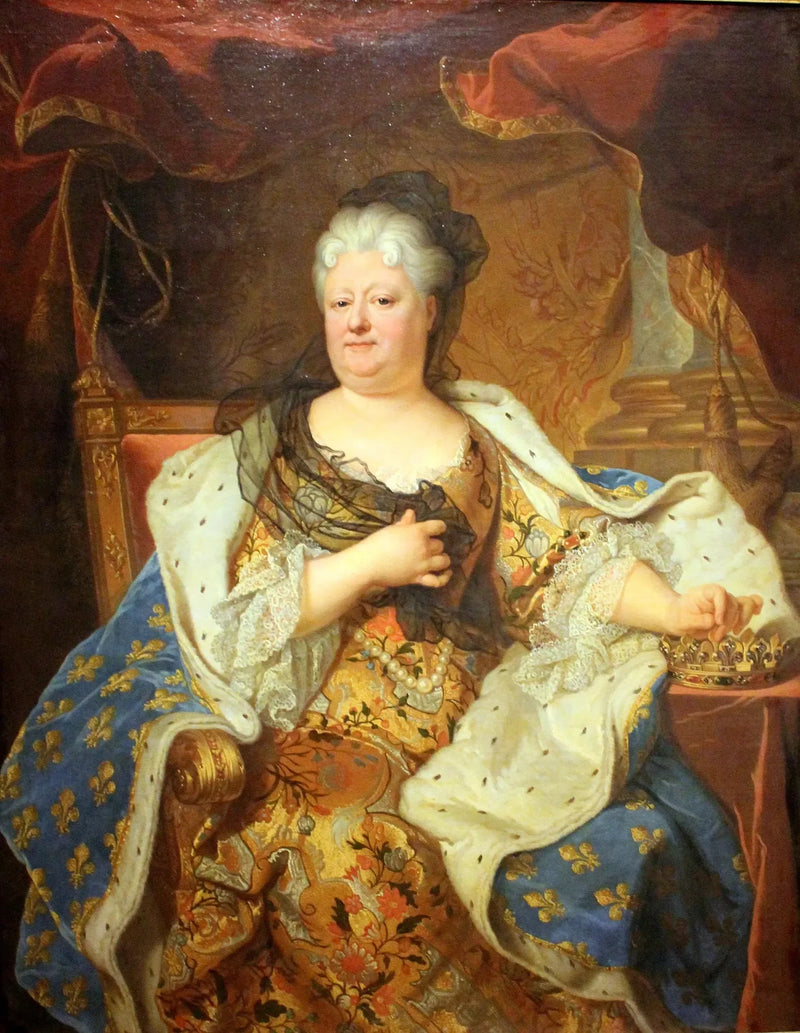 Charlotte-Elisabeth de Bavière - Hyacinthe Rigaud - Muotokuva