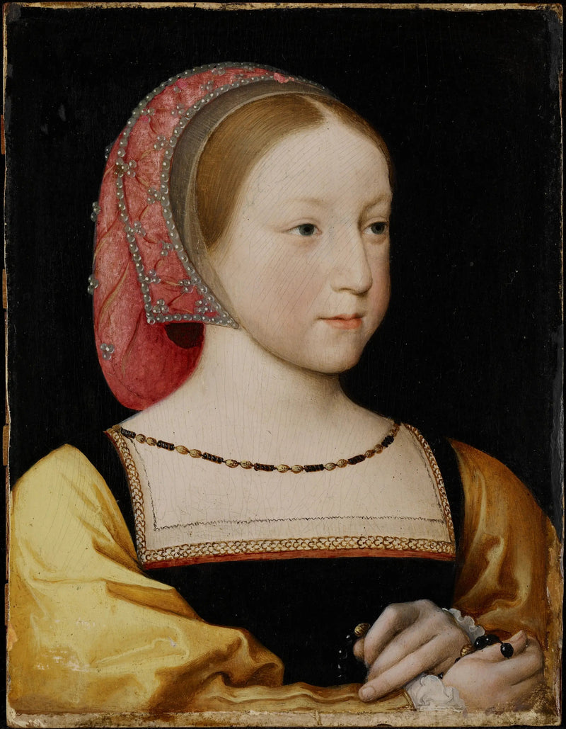 Charlotte de Valoisin muotokuva - Jean Clouet