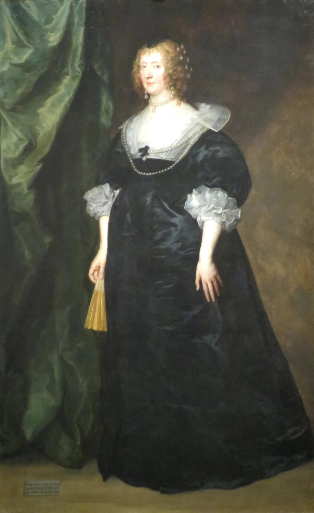 Portrait de Christiana Bruce Lady Cavendish comtesse de Devonshire (décédée en 1675) - Antoine van Dyck - Alpha