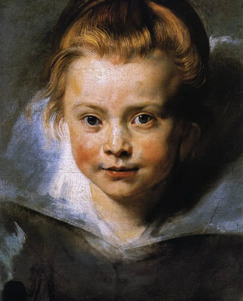 Clara Serena Rubensin muotokuva, taiteilijan tytär - Peter Paul Rubens