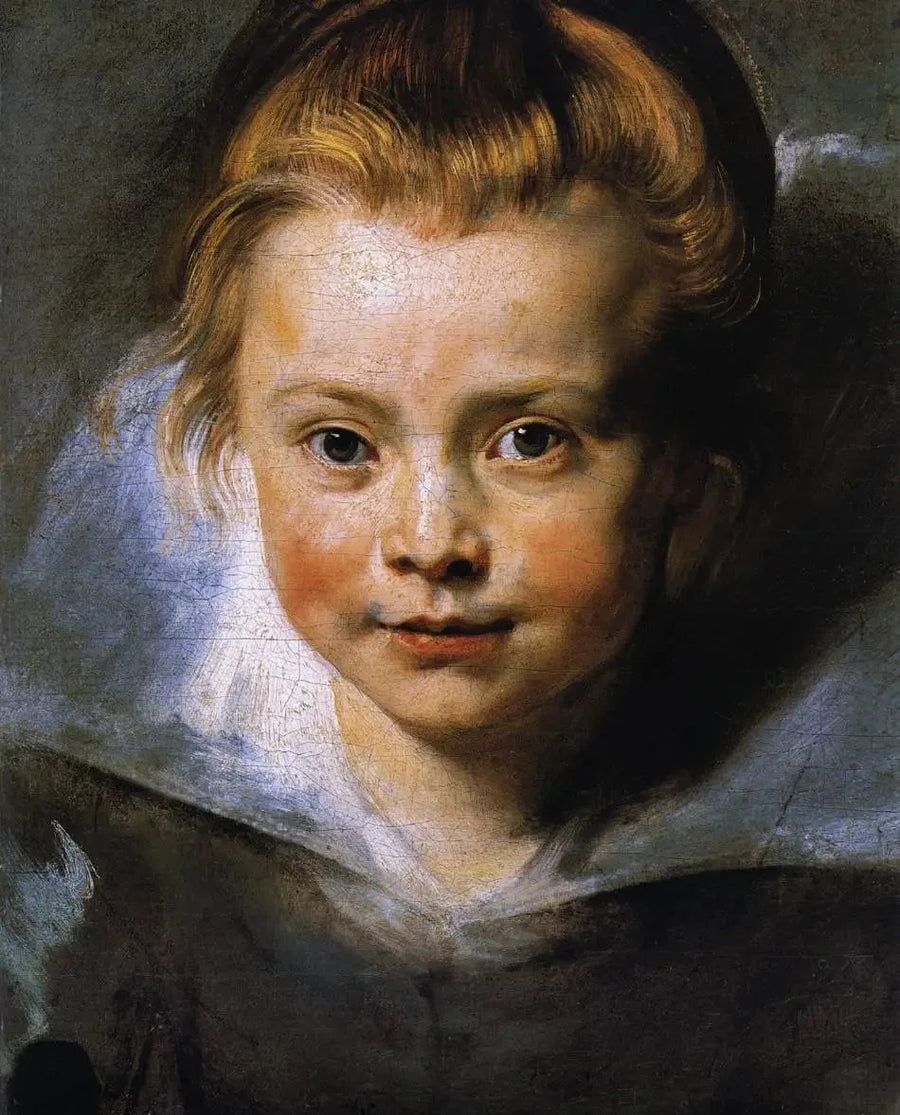 Clara Serena Rubensin muotokuva, taiteilijan tytär - Peter Paul Rubens