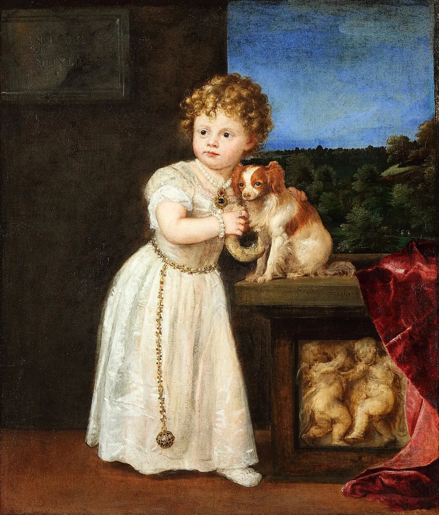 Clarissa Strozzi - Titianin muotokuva