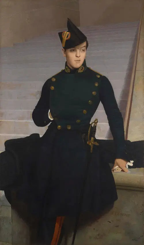 Claude-Armand Gérôme, taiteilijan veli - Jean-Léon Gérôme muotokuva