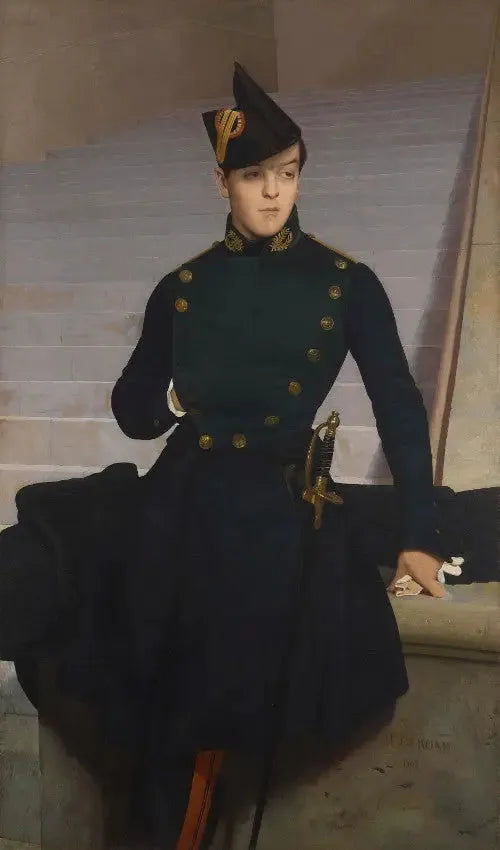 Claude-Armand Gérôme, taiteilijan veli - Jean-Léon Gérôme muotokuva