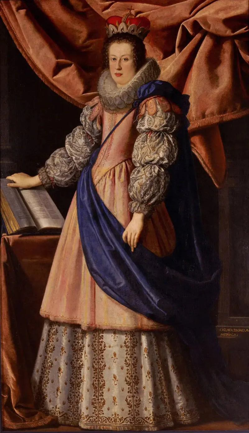 Claudia de' Médicis - Lorenzo Lippi - Muotokuva
