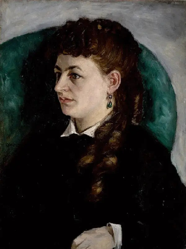 Clémence Tréhotin muotokuva, tunnetaan nimellä Mme Jules Le Cœur - Pierre-Auguste Renoir