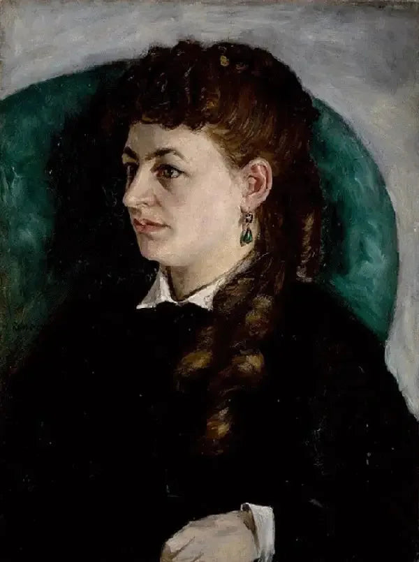 Clémence Tréhotin muotokuva, tunnetaan nimellä Mme Jules Le Cœur - Pierre-Auguste Renoir