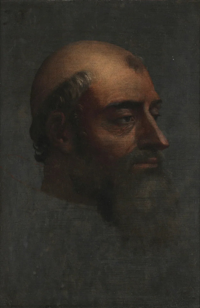 Clement VII:n muotokuva parralla - Sebastiano del Piombo