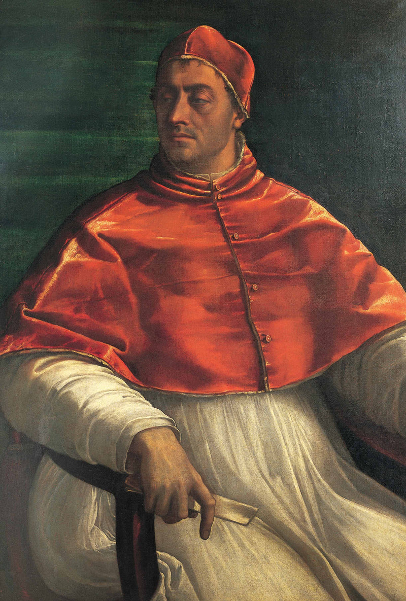 Clément VII:n muotokuva ilman partaa - Sebastiano del Piombo